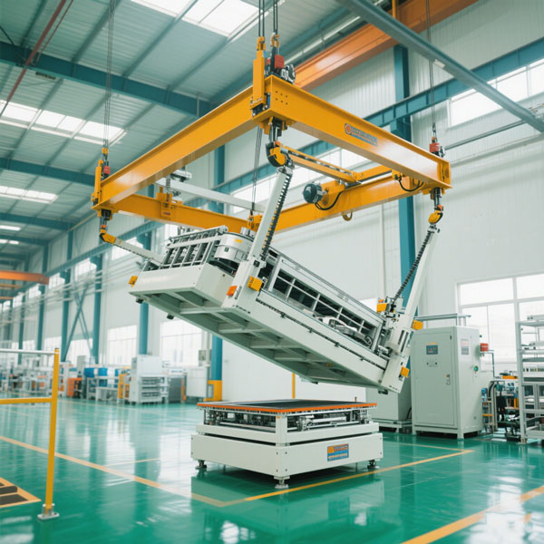 空中悬挂式半成品翻转机